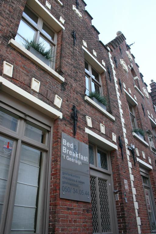 B&B Geerwijn 布鲁日 外观 照片